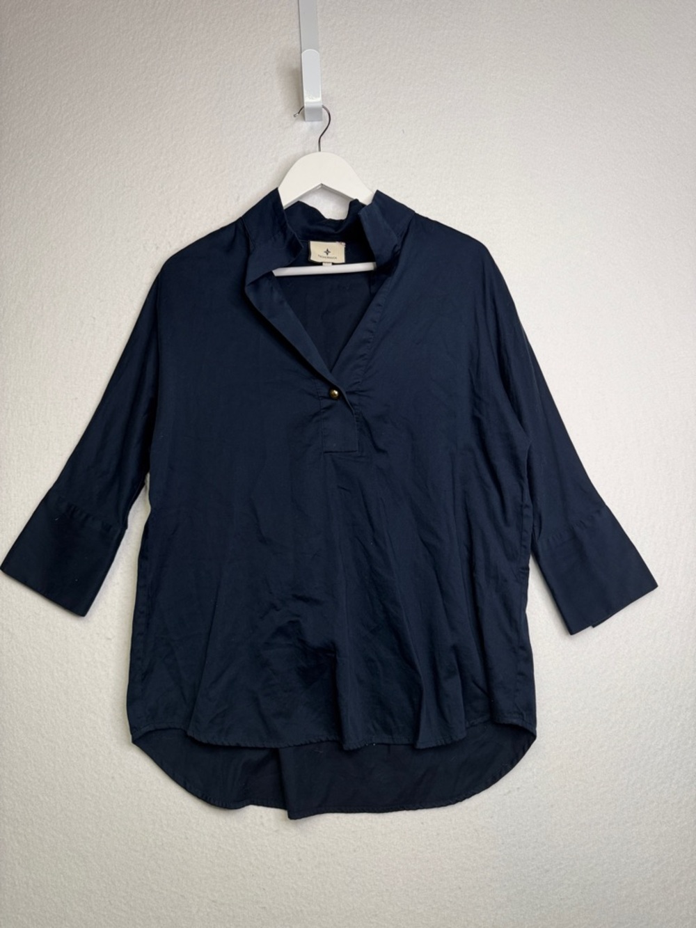 Tuckernuck Willow Blouse in Navy - Picture 2 of 6